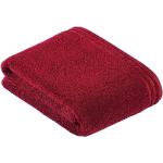 Rubinrote VOSSEN Calypso Feeling Badehandtücher & Badetücher aus Baumwolle 100x150 