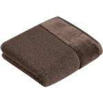 Braune VOSSEN Duschtücher aus Baumwolle 67x140 
