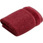Rote VOSSEN Waschlappen aus Baumwolle 30x30 3 Teile 