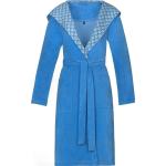 Blaue VOSSEN Damenbademäntel & Damensaunamäntel aus Baumwolle Größe XS 