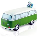 Grüne Volkswagen / VW Spardosen Bus aus Keramik 