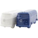 Blaue Volkswagen / VW Bulli / T1 Salzstreuer & Pfefferstreuer Bus aus Keramik 
