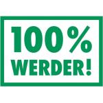 Wall-Art Wandtattoo »Werder Bremen 100%«, (1 St.)