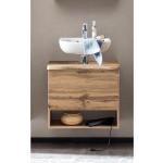 Braune Giessbach Waschbeckenunterschränke & Badunterschränke aus Holz 