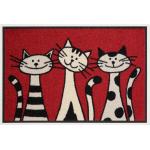 Rote Allergiker Outdoor-Teppiche Katzen trocknergeeignet 
