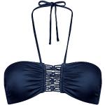 Watercult - Women's Makramé Love Bikini Top 7687 - Bikini-Top Gr M blau