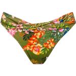 Olivgrüne WATERCULT Bikinislips & Bikinihosen aus Elastan für Damen Größe S 