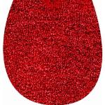 Grund Wc-Deckelbezug , Rot , Textil , 47x50 cm , Oeko-Tex® Standard 100, Made in Europe , Heimtextilien, Badtextilien, Wc Vorleger