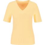 Beige Kurzärmelige Gerry Weber T-Shirts Limonaden für Damen Größe XL 