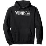 Wednesday Simple Text Logo Pullover Hoodie