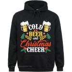 Himmelblaue Hip Hop Weihnachtspullover & Christmas Sweater für Herren Größe 3 XL Große Größen 