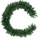 Grüne tectake Weihnachtsgirlanden aus PVC 