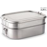 Reduzierte Silberne Weis Lunchboxen aus Edelstahl 