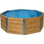 Braune Weka Schwimmbecken & Swimmingpools aus Holz 