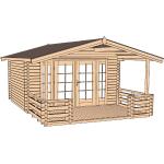 Reduzierte Beige Weka Nachhaltige Gartenhäuser aus Holz 