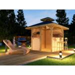Beige Weka Pavillons & Gartenpavillons aus Holz 