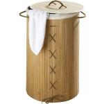 Hellbeige WENKO Bamboo Wäschetruhen mit Deckel 