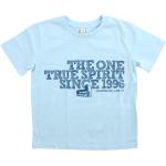 Hellblaue Kinder-T-Shirts aus Baumwolle Größe 98 
