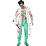 Weiße Widmann Meme / Theme Halloween Zombie Kostüme Handwäsche Größe L 