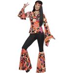 Reduzierte Bunte Hippie Smiffys Meme / Theme Halloween Hippie Kostüme aus Polyester für Herren 