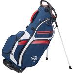Blaue Wilson Staff Golfbags 