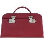 Rote Windrose Schmuckkoffer aus Polyurethan für Damen 