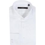 Weiße Business Langärmelige Windsor Slim Fit Hemden aus Baumwolle für Herren Größe S 