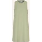 Hellgrüne Ärmellose Windsor Kleider A-Linie aus Elastan für Damen Größe L 