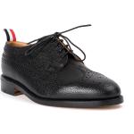 Schwarze Thom Browne Oxford Schuhe aus Leder für Damen Größe 39,5 