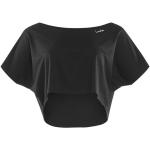 Schwarze Cropped Shirts für Damen Größe XXL 