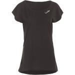Reduzierte Schwarze Elegante Kurzärmelige T-Shirts für Damen Größe M 