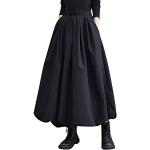 Schwarze Karierte Vintage Mini Festliche Röcke aus Spitze für Damen Einheitsgröße 