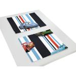Blaue Print WIRTH Cars Platzsets & Tischsets Auto aus Polyester 2 Teile 