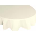 Weiße WIRTH Runde Tischdecken 190 cm aus Polyester 