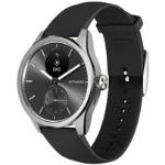 Schwarze Withings Hybrid Smartwatches mit SMS-Funktion 