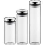 Silberne WMF Vorratsgläser & Glasdosen aus Glas 3 Teile 