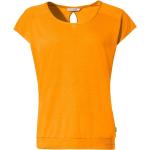 Reduzierte Orange Vaude Skomer Nachhaltige T-Shirts Orangen aus Polyester für Damen Größe M 