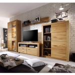 Reduzierte Braune Wohnzimmermöbel aus Holz 
