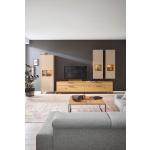 Braune Moderne Wohnzimmermöbel aus Massivholz 