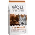 Wolf of Wilderness Eichenhölzer, Premium Trockenfutter für Hunde, 100% getreide- und glutenfrei, angereichert mit Waldfrüchten, Wildkräutern und Wurzeln, 2 x 12 kg