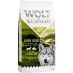 Wolf of Wilderness Soft Green Fields - Lamm, 100% getreidefrei, komplettes halb-feuchtes Erwachsenenfutter mit leckerem und gut akzeptiertem frischem Rindfleisch für Hunde mit Getreideallergie, 2 x 12 kg