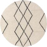 benuta Runde Teppiche 100 cm aus Wolle 