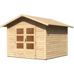 Woodfeeling Gartenhäuser aus Fichte mit Satteldach 