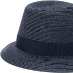 Blaue Borsalino Herrenhüte mit Schleifen aus Hanffaser Größe XL 