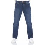 Schwarze WRANGLER Texas Straight Leg Jeans aus Denim für Herren Weite 32 