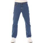 Schwarze WRANGLER Texas Straight Leg Jeans aus Denim für Herren Weite 36 