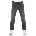 Schwarze WRANGLER Texas Straight Leg Jeans aus Denim für Herren Weite 38 