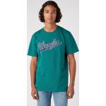 Reduzierte Grüne WRANGLER T-Shirts aus Jersey für Herren Größe 3 XL Große Größen 