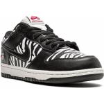 Weiße Zebra Nike Dunk Low Herrensneaker & Herrenturnschuhe Schnürung aus Gummi 