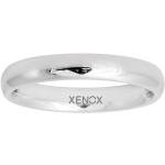 Silberne Klassische Xenox Partnerringe aus Edelstahl für Damen 66mm 